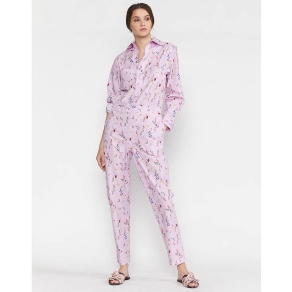 Cynthia Rowley Harley Cotton Jumpsuit - NWT